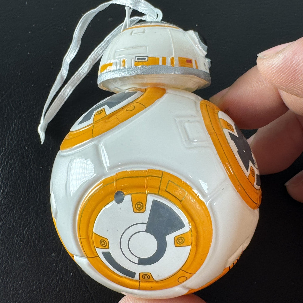 Disney Store Star Wars BB-8 resin astromech droid Christmas ornament