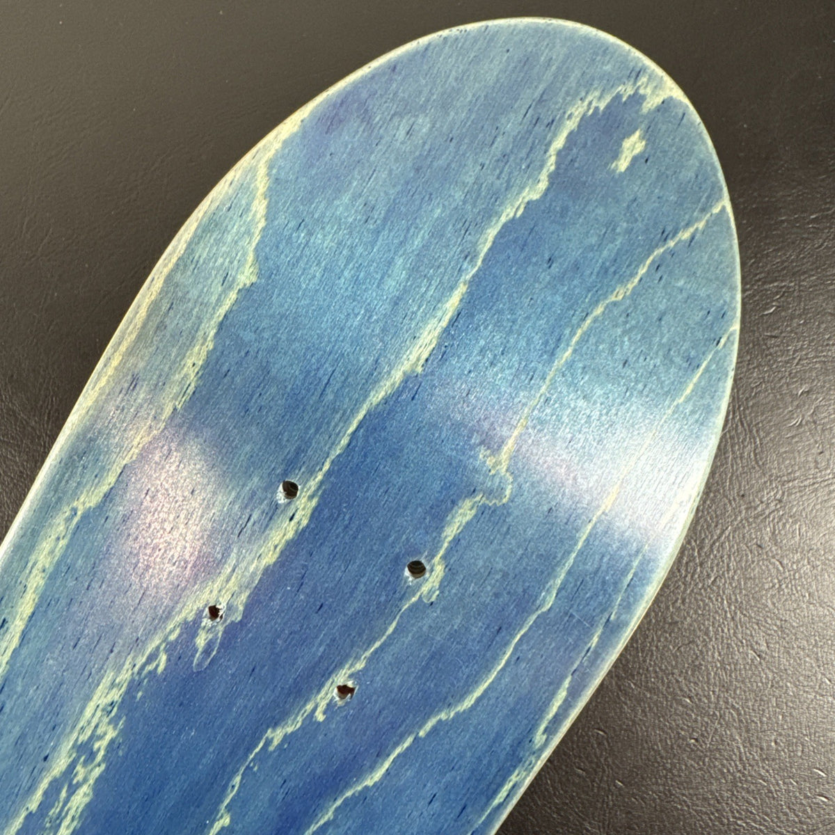 Johnny Romano Skate Jam 16-inch promotional mini skateboard deck featuring intact event graphics and stained wood grain.