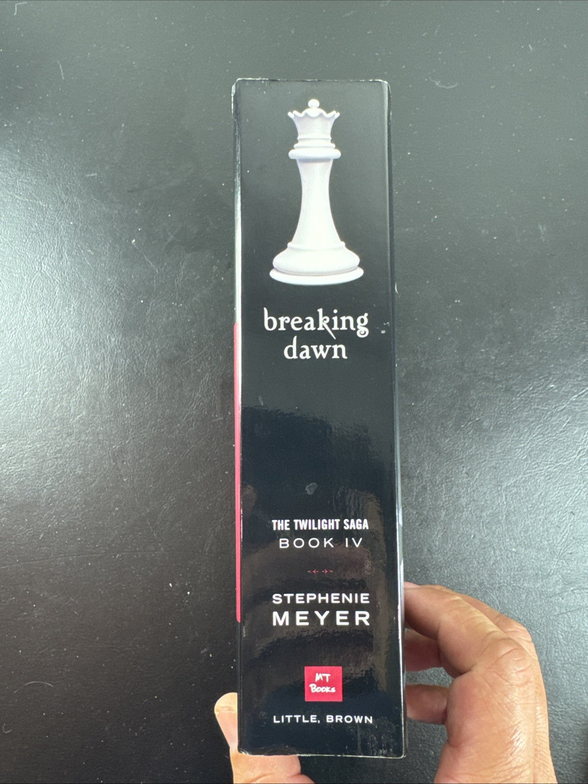 Signed title page of Breaking Dawn paperback edition by Stephenie Meyer