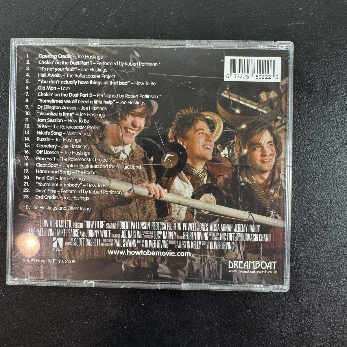 How To Be Original Motion Picture Soundtrack CD featuring Robert Pattinson and Various Artists