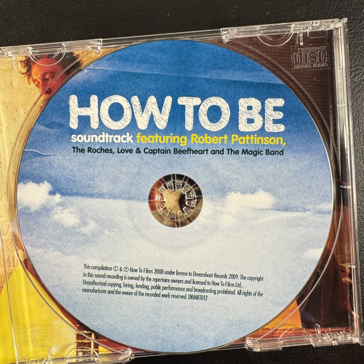 How To Be Original Motion Picture Soundtrack CD featuring Robert Pattinson and Various Artists