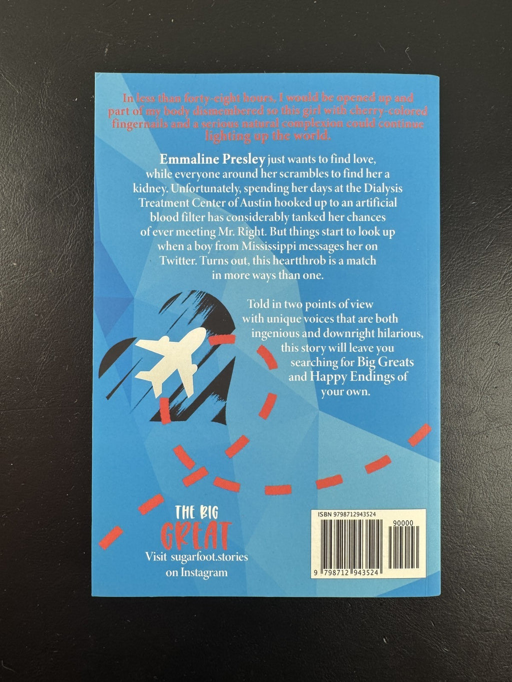 Front cover of The Big Great paperback novel by Jenny Peterson in very good pre-owned condition