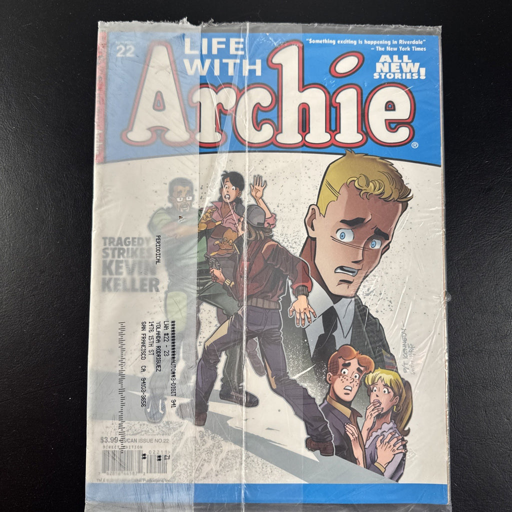 Life with Archie subscriber polybag magazine lot of 7 factory sealed issues including key issue 16