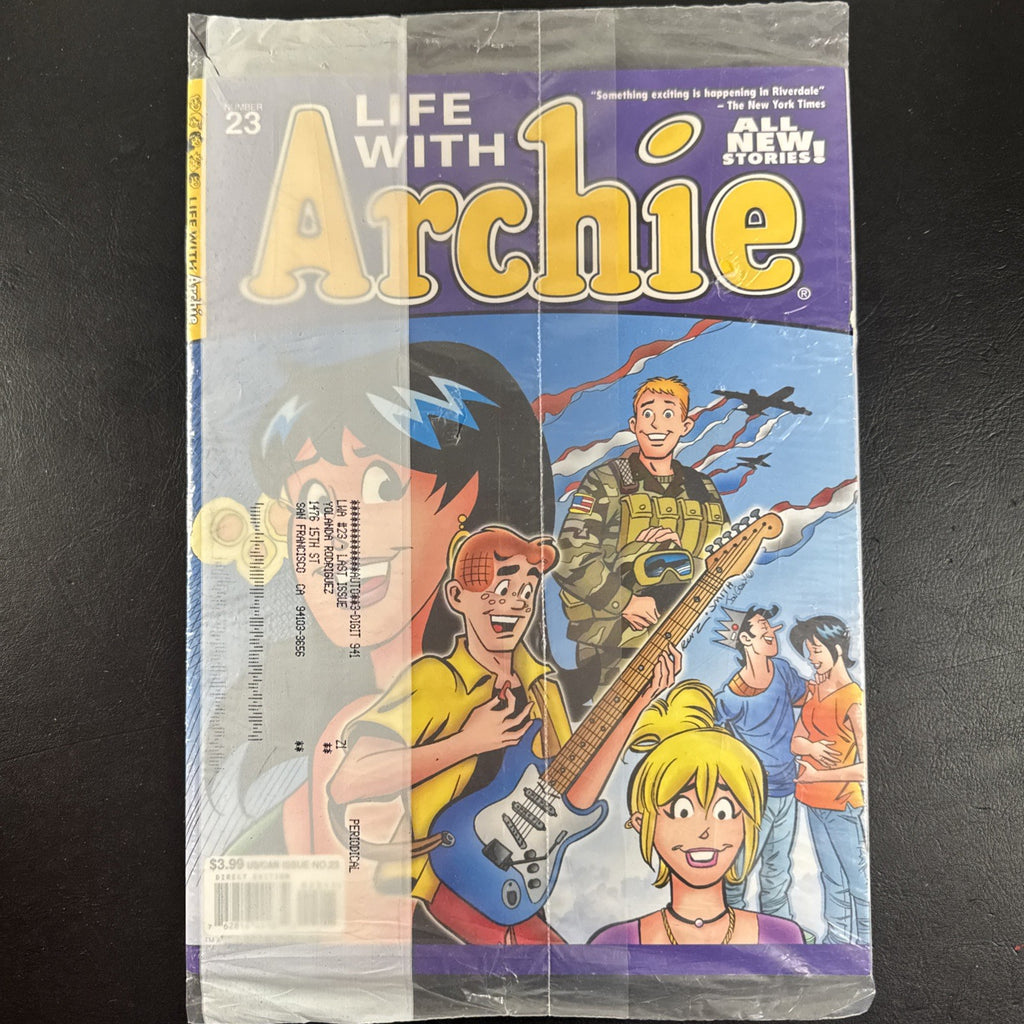 Life with Archie subscriber polybag magazine lot of 7 factory sealed issues including key issue 16