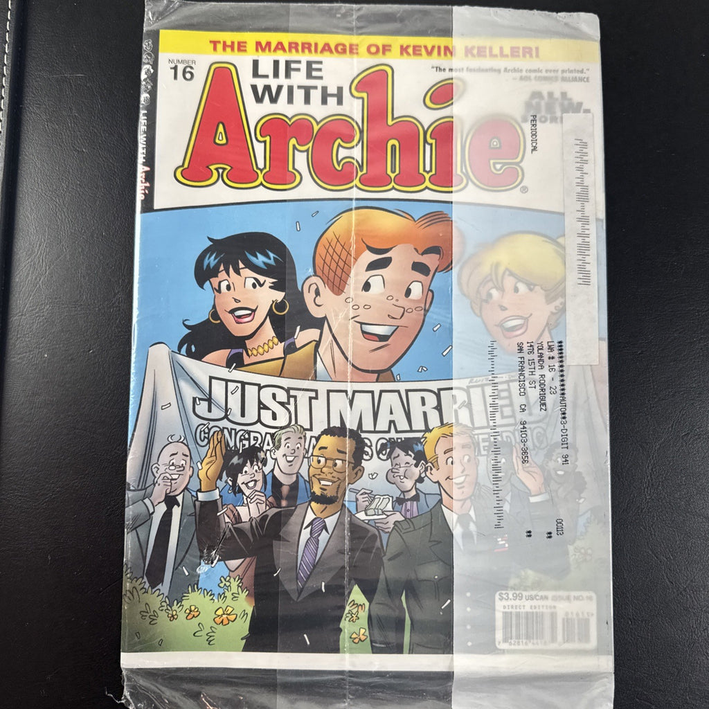 Life with Archie subscriber polybag magazine lot of 7 factory sealed issues including key issue 16