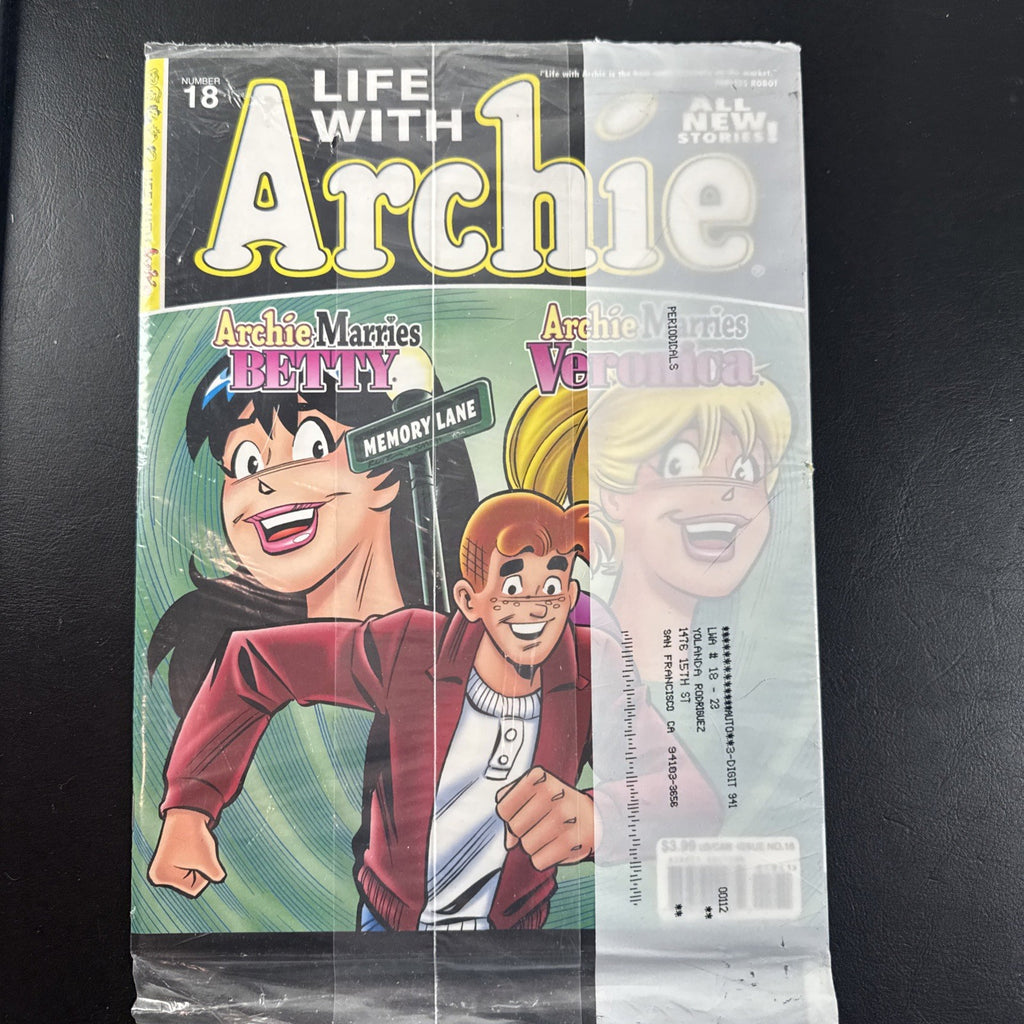Life with Archie subscriber polybag magazine lot of 7 factory sealed issues including key issue 16