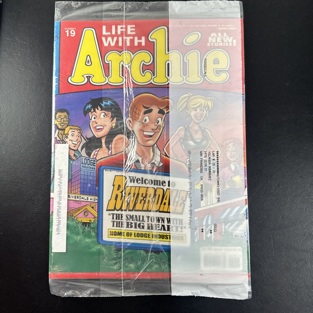Life with Archie subscriber polybag magazine lot of 7 factory sealed issues including key issue 16
