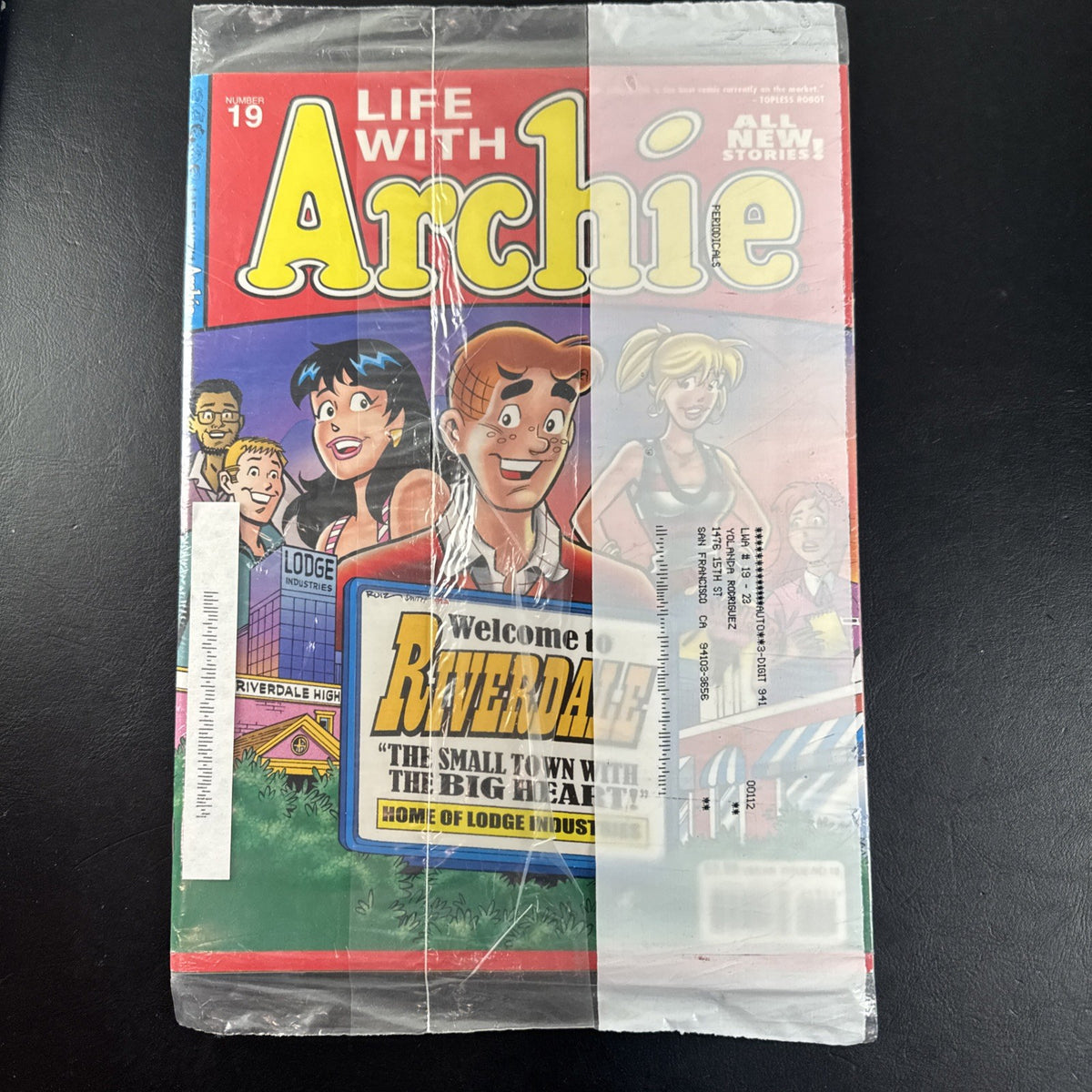 Life with Archie subscriber polybag magazine lot of 7 factory sealed issues including key issue 16