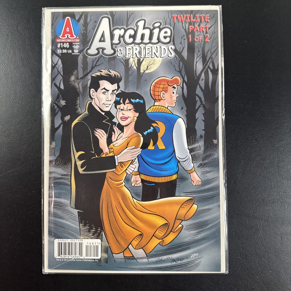 Archie & Friends issues 146 and 147 Twilite parody comic set sealed in original subscriber polybags.
