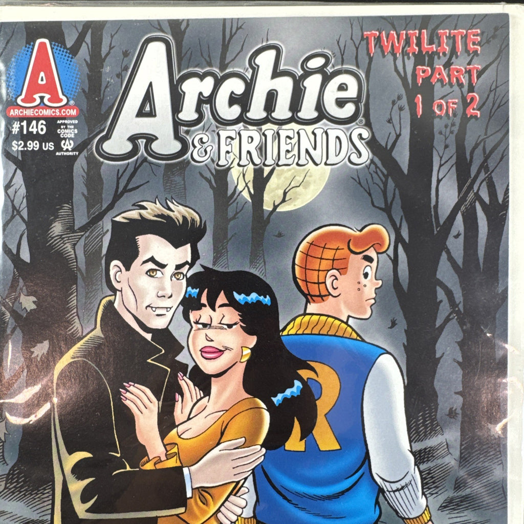 Archie & Friends issues 146 and 147 Twilite parody comic set sealed in original subscriber polybags.