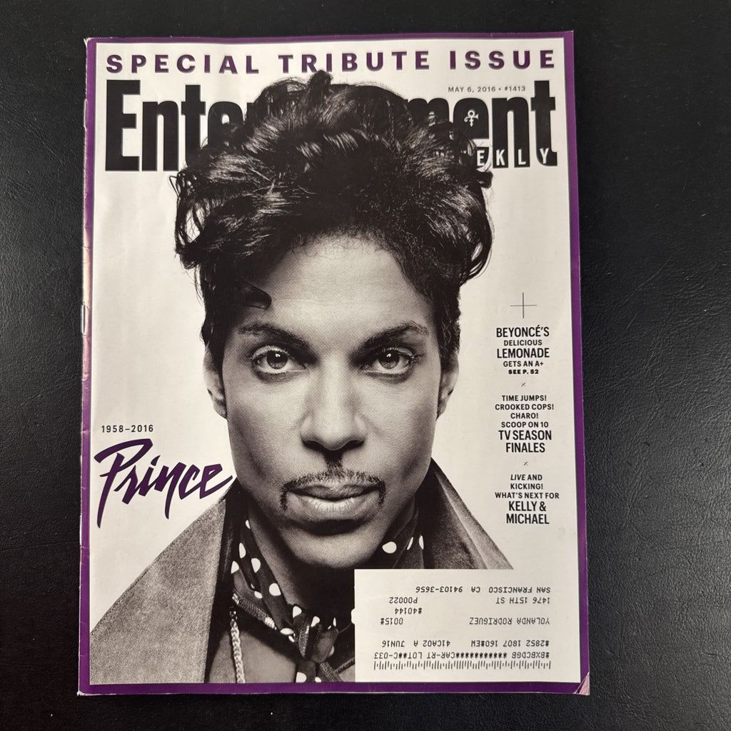 Lot of 5 pop culture magazines including Prince tribute, Twilight Entertainment Weekly, and Comic-Con Spider-Man covers.