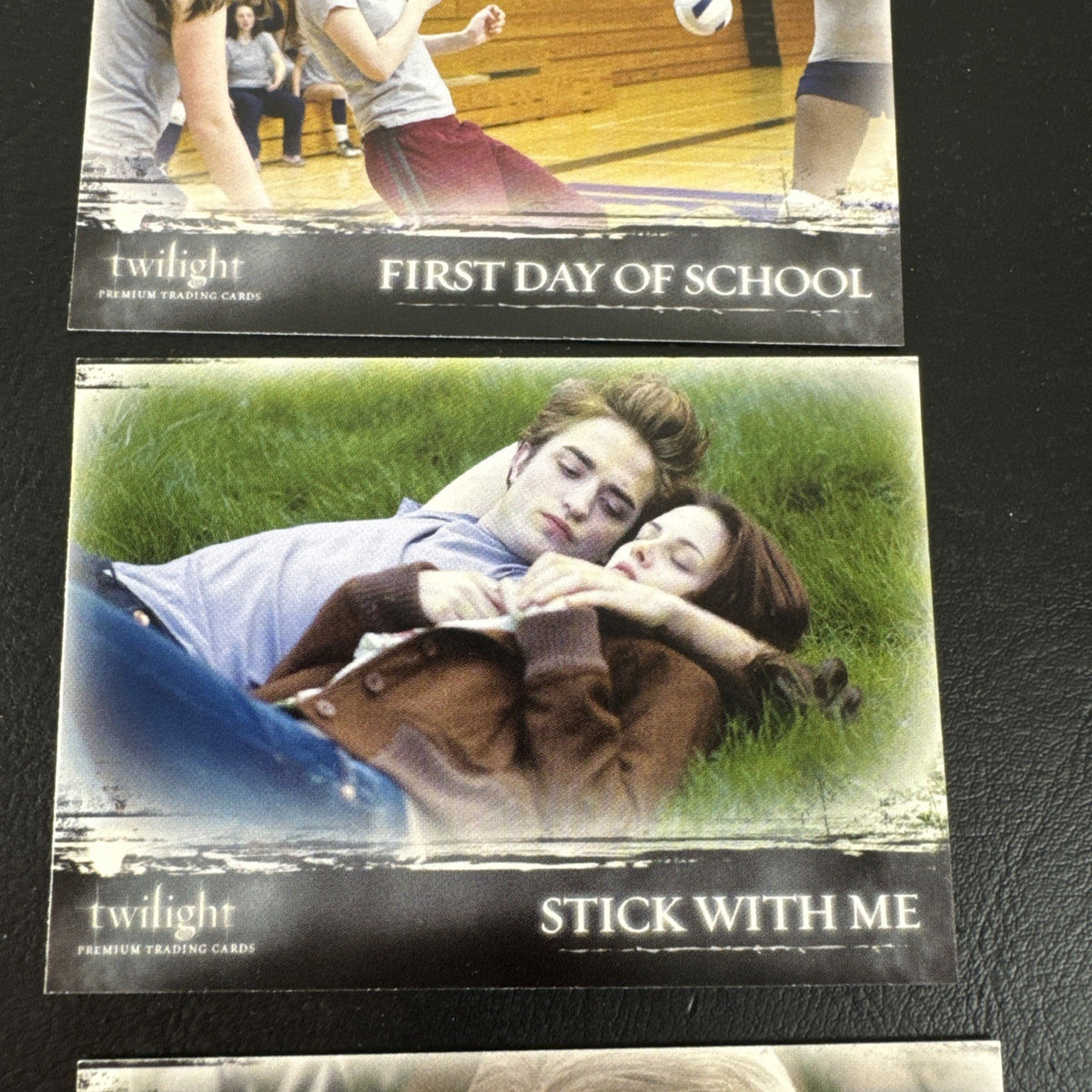 2008 Inkworks Twilight movie base trading cards lot of 6 with original empty foil pack wrapper