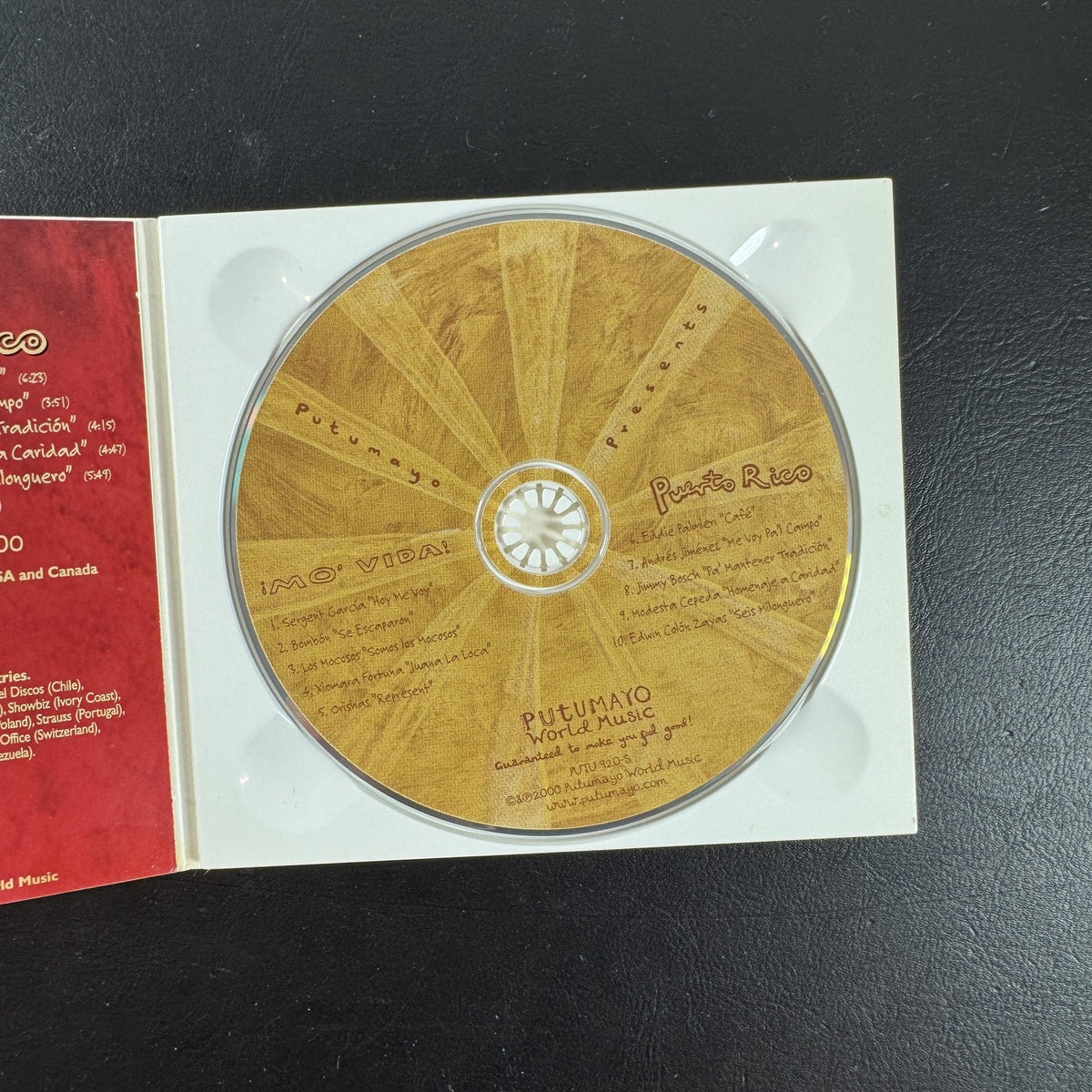 Putumayo Presents Puerto Rico Latin world music audio CD compilation album