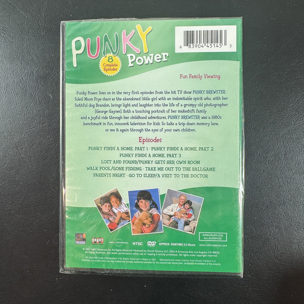 Factory sealed Punky Brewster 8 Complete Episodes DVD set starring Soleil Moon Frye