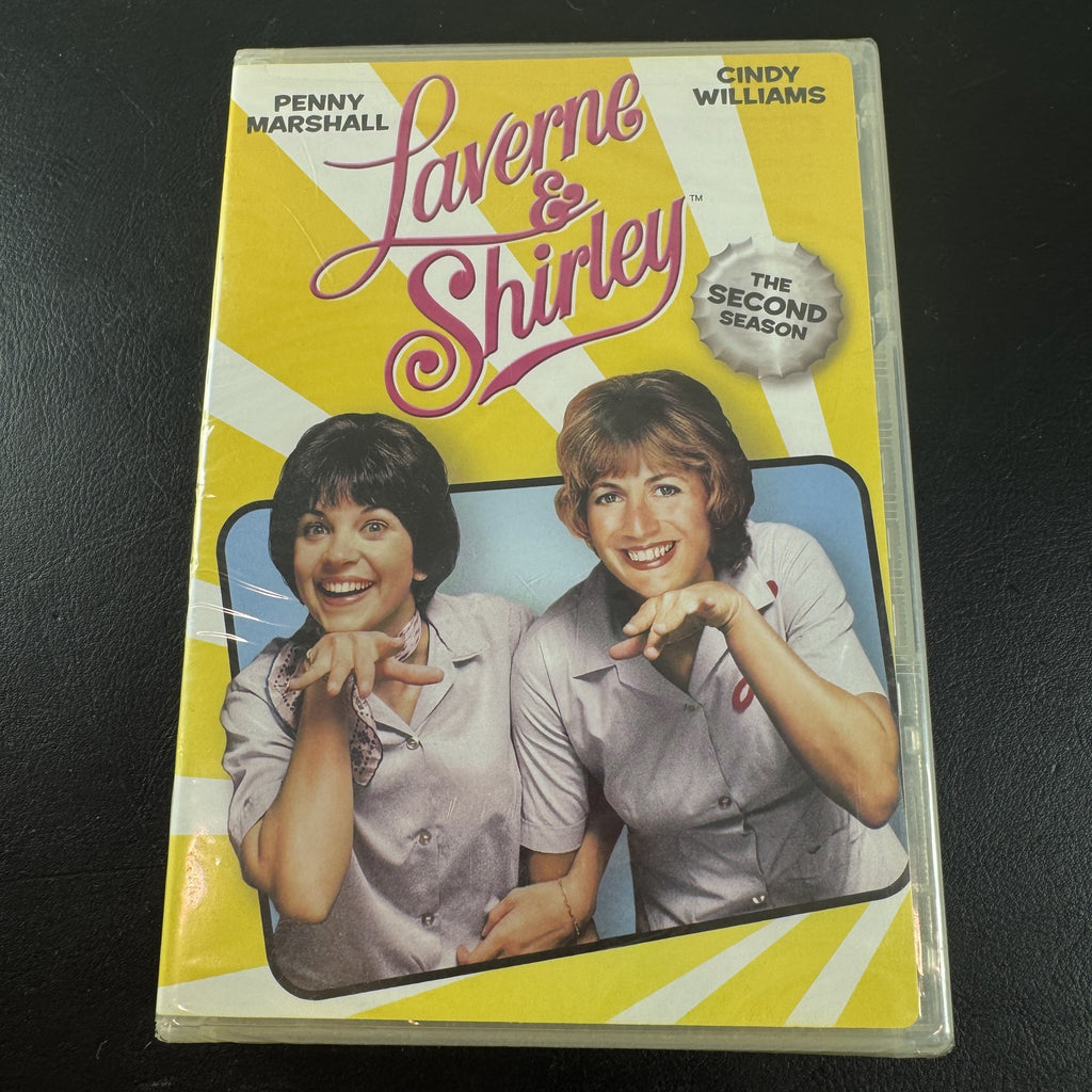 Factory-sealed Laverne & Shirley The Complete Second Season 4-disc DVD box set starring Penny Marshall and Cindy Williams.