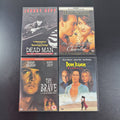 Johnny Depp 4-Film DVD Bundle featuring Dead Man, Chocolat, Don Juan DeMarco, and The Brave.