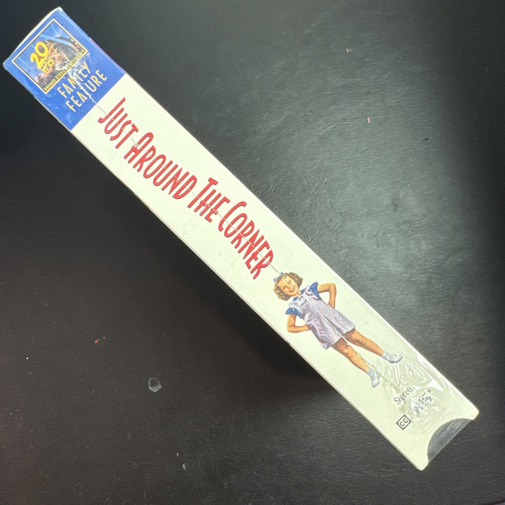 Brand new sealed Shirley Temple Just Around The Corner VHS tape in original packaging from Warner Home Video.