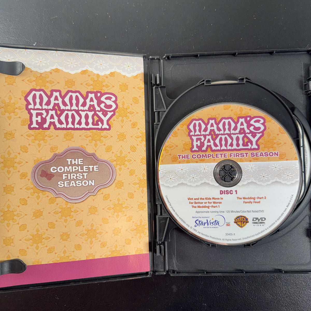 Mama's Family The Complete First Season DVD box set featuring Vicki Lawrence