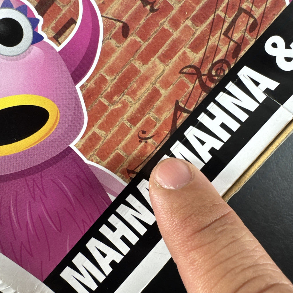 2012 SDCC Exclusive Funko Pop The Muppets Mahna Mahna and The Snowths metallic vinyl figure 3-pack in box