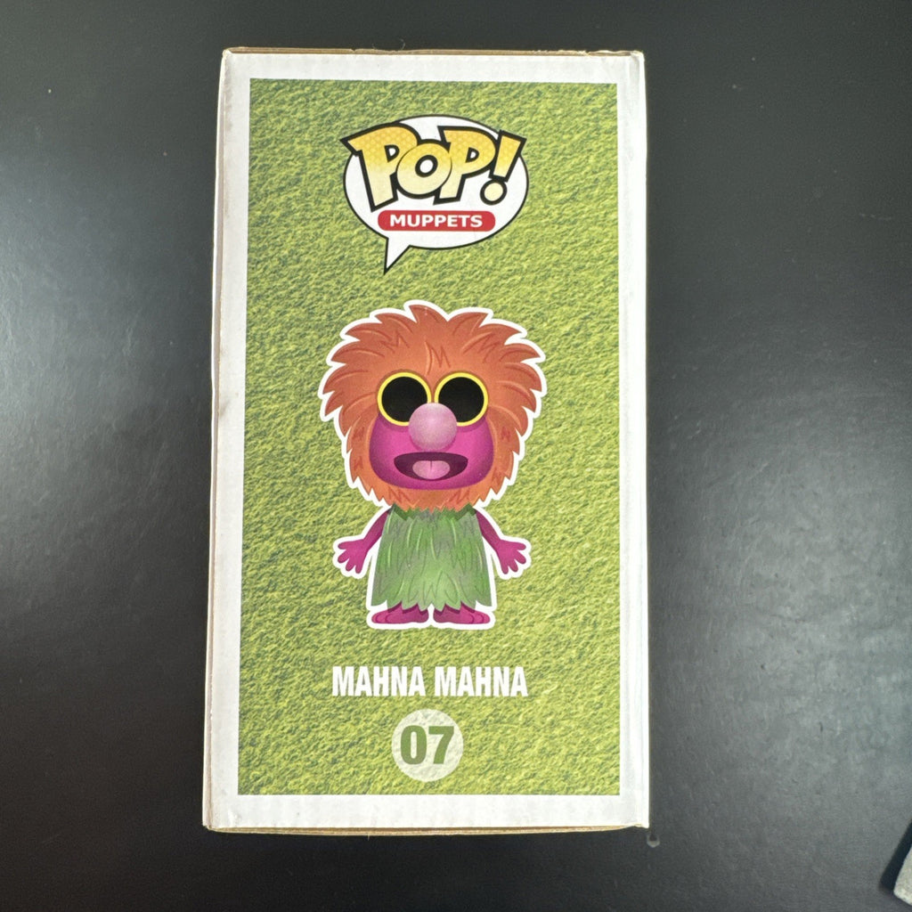 2012 SDCC Exclusive Funko Pop The Muppets Mahna Mahna and The Snowths metallic vinyl figure 3-pack in box