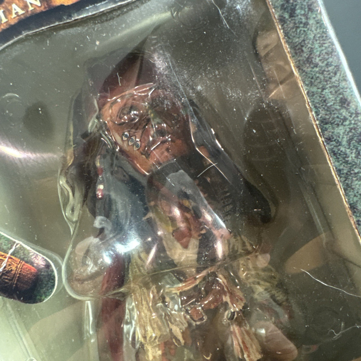 NECA Pirates of the Caribbean Cannibal Jack resin Headknocker bobblehead figure.
