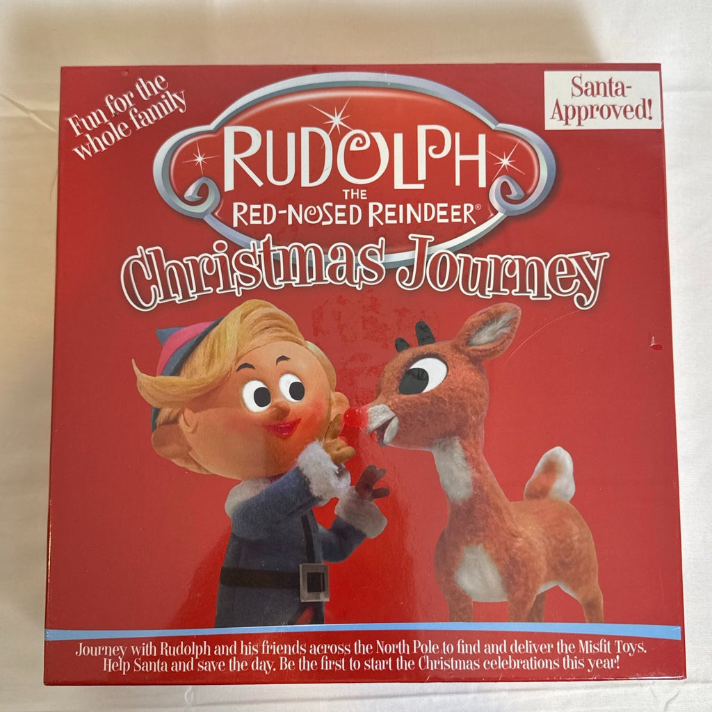 Brand new Rudolph The Red-Nosed Reindeer Christmas Journey complete board game set by GAME for 2 players.