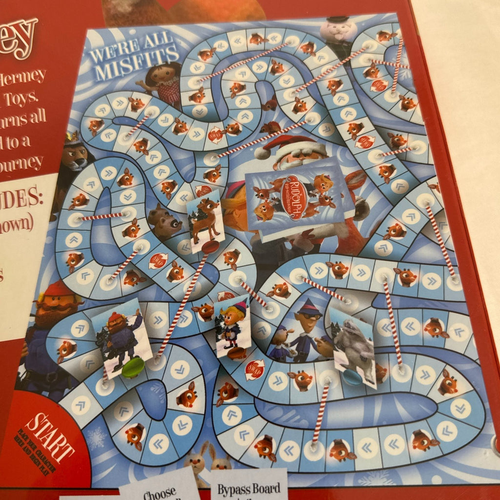 Brand new Rudolph The Red-Nosed Reindeer Christmas Journey complete board game set by GAME for 2 players.