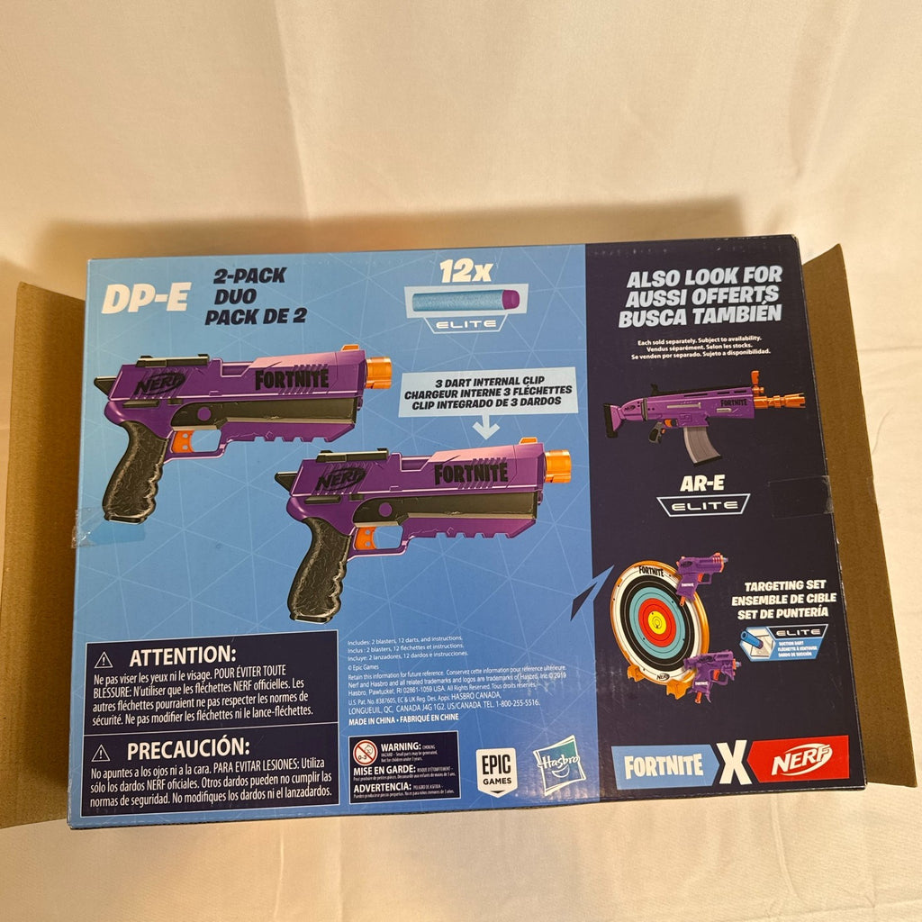 Used NERF Fortnite HC-E Mega Dart Blaster toy gun model E7510