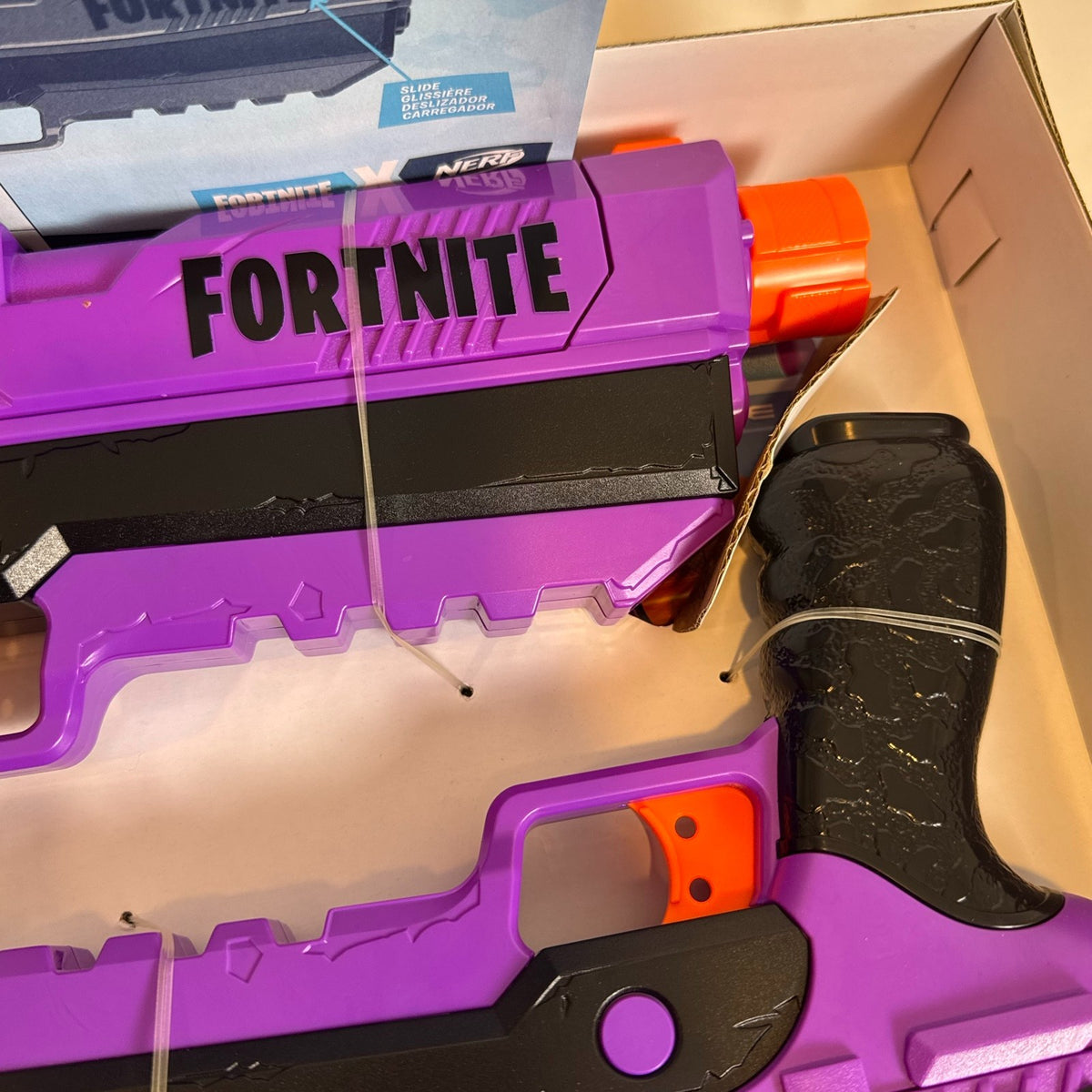Used NERF Fortnite HC-E Mega Dart Blaster toy gun model E7510