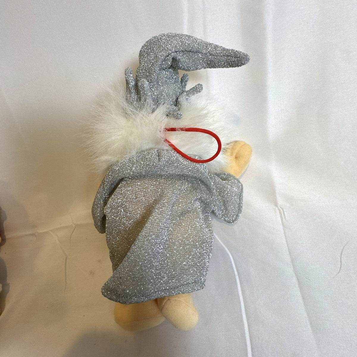 Set of 4 NWT 2003 Stuffins Santa Claus Is Comin' To Town plush ornaments including Kris Kringle and Winter Warlock