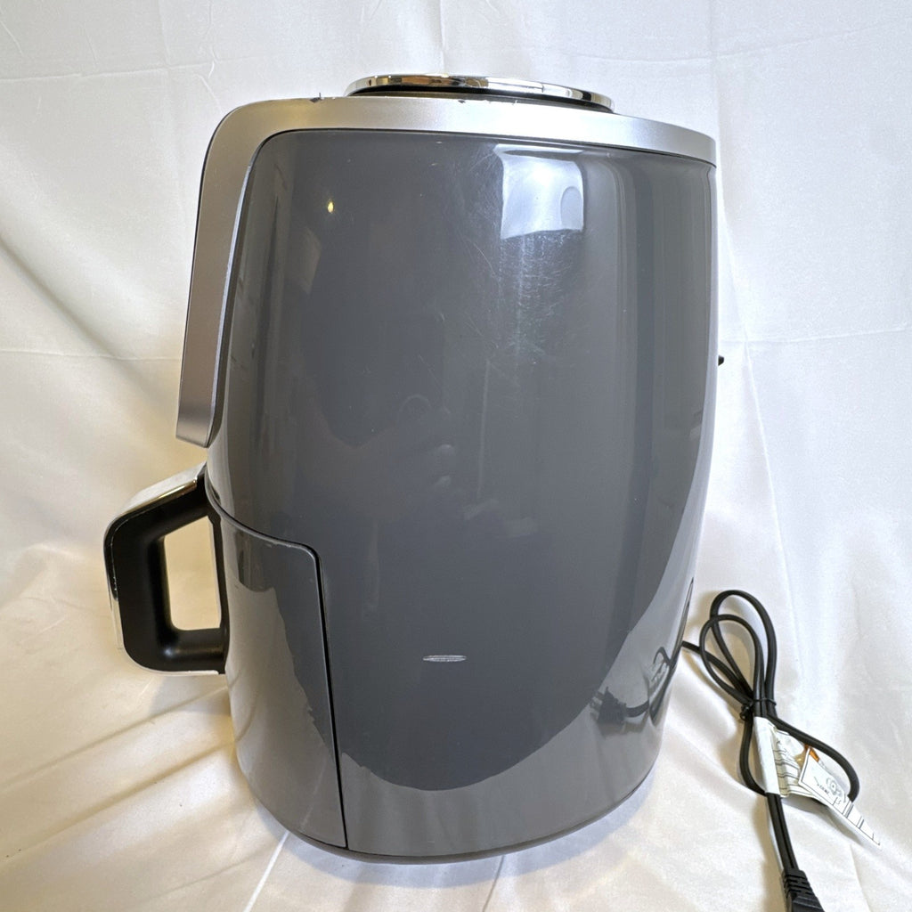 Pre-owned Ninja Max XL AF161 5.5-quart grey air fryer with ceramic crisper plate
