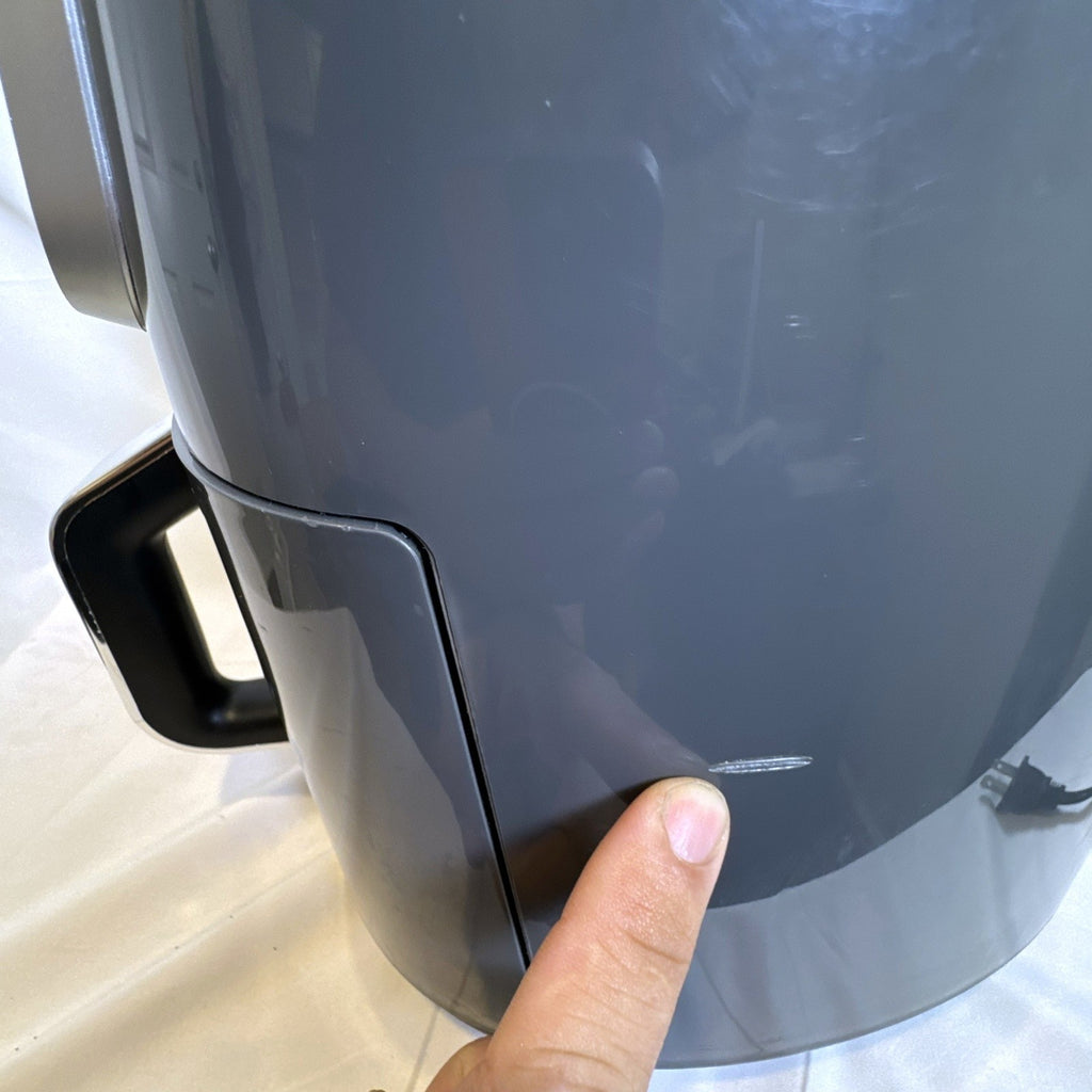 Pre-owned Ninja Max XL AF161 5.5-quart grey air fryer with ceramic crisper plate