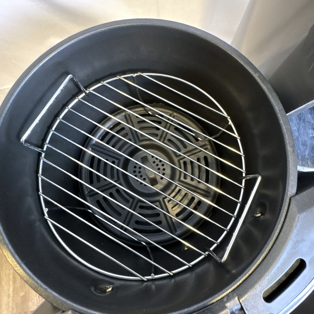 Pre-owned Ninja Max XL AF161 5.5-quart grey air fryer with ceramic crisper plate