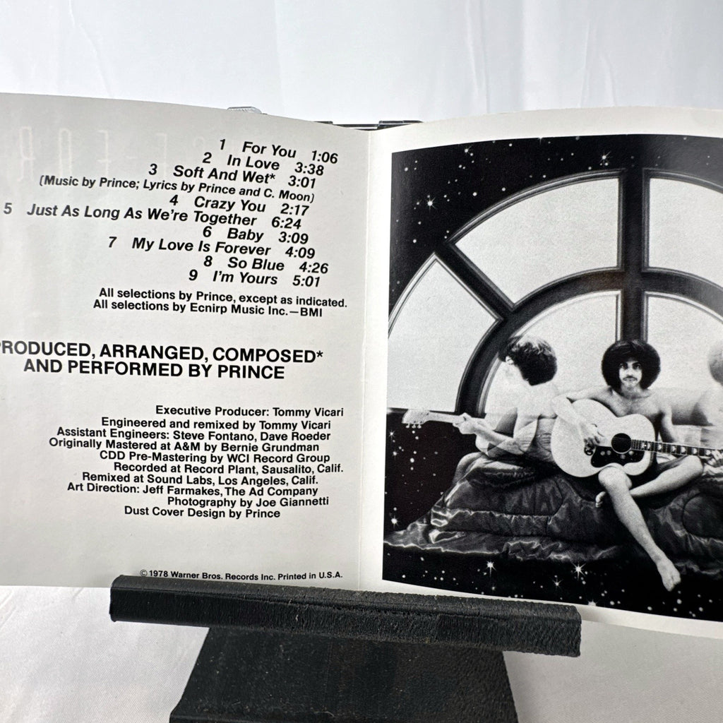 Prince For You debut studio album CD in standard jewel case