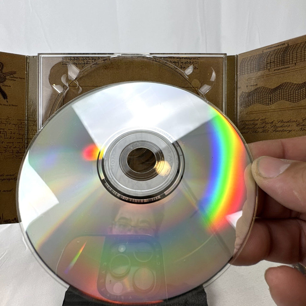 Prince Musicology 2004 CD album in fold-out digipak packaging with booklet