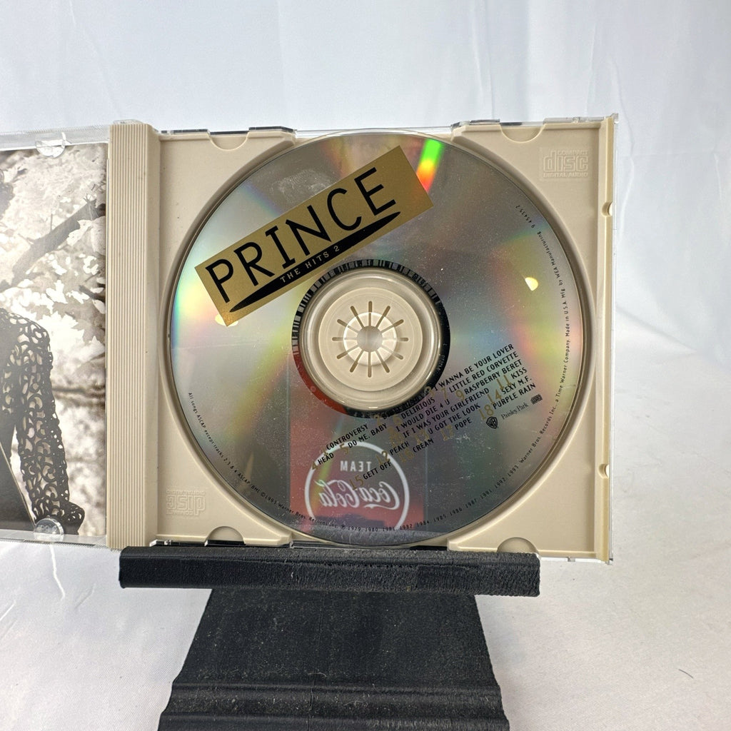 Prince The Hits 2 1993 Paisley Park CD album jewel case and booklet