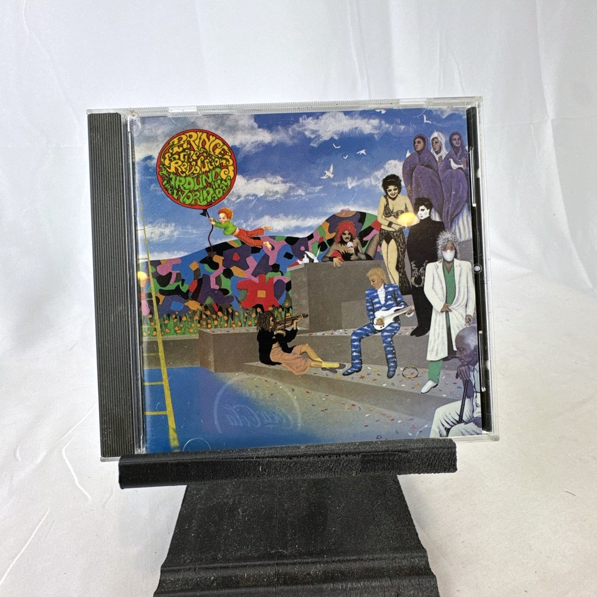 Prince and The Revolution Around the World in a Day audio CD jewel case and booklet.