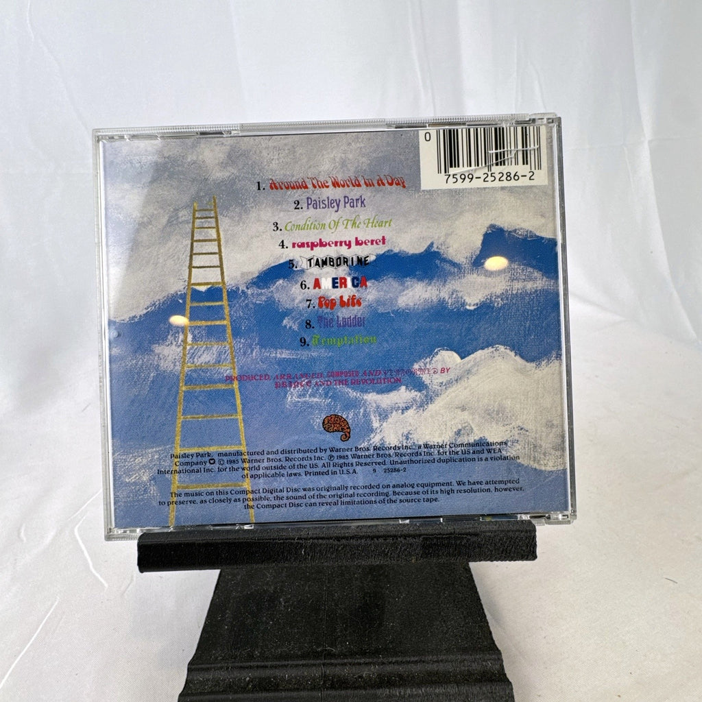 Prince and The Revolution Around the World in a Day audio CD jewel case and booklet.