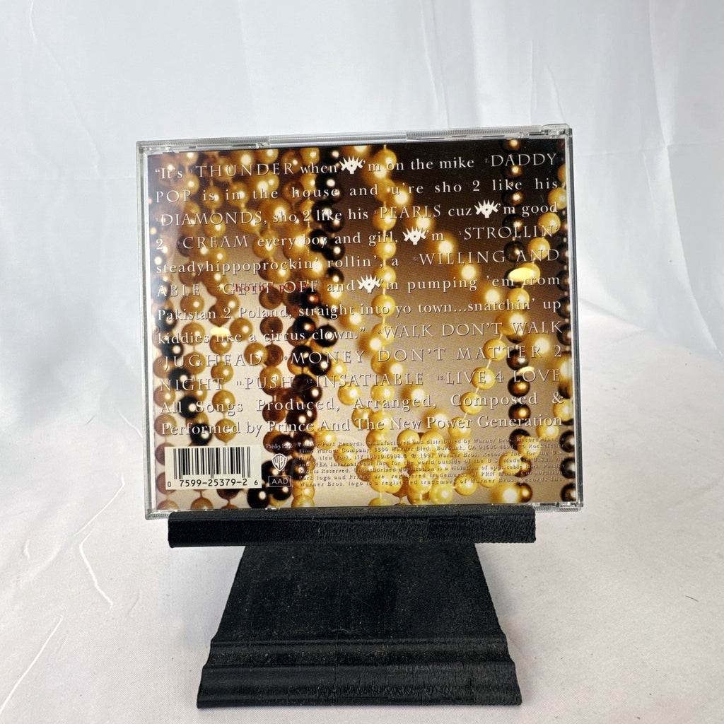 Prince and The New Power Generation Diamonds and Pearls CD with 3D lenticular hologram cover