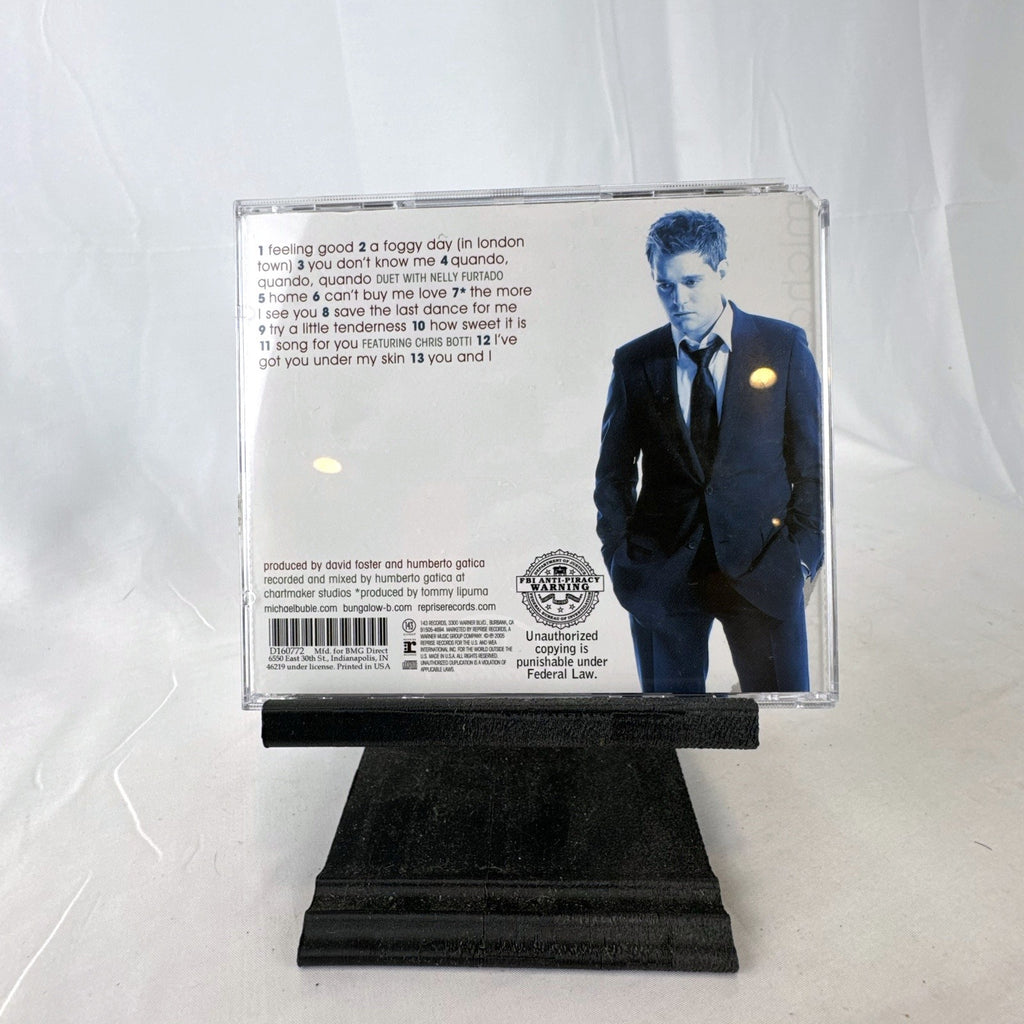 Michael Bublé It's Time 2005 audio CD jewel case and front booklet insert