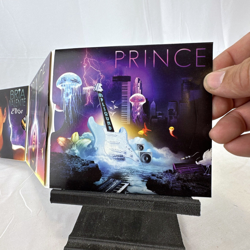 Prince Lotusflow3r 3-CD album set with MPLSound and Bria Valente Elixer in multi-fold card sleeve