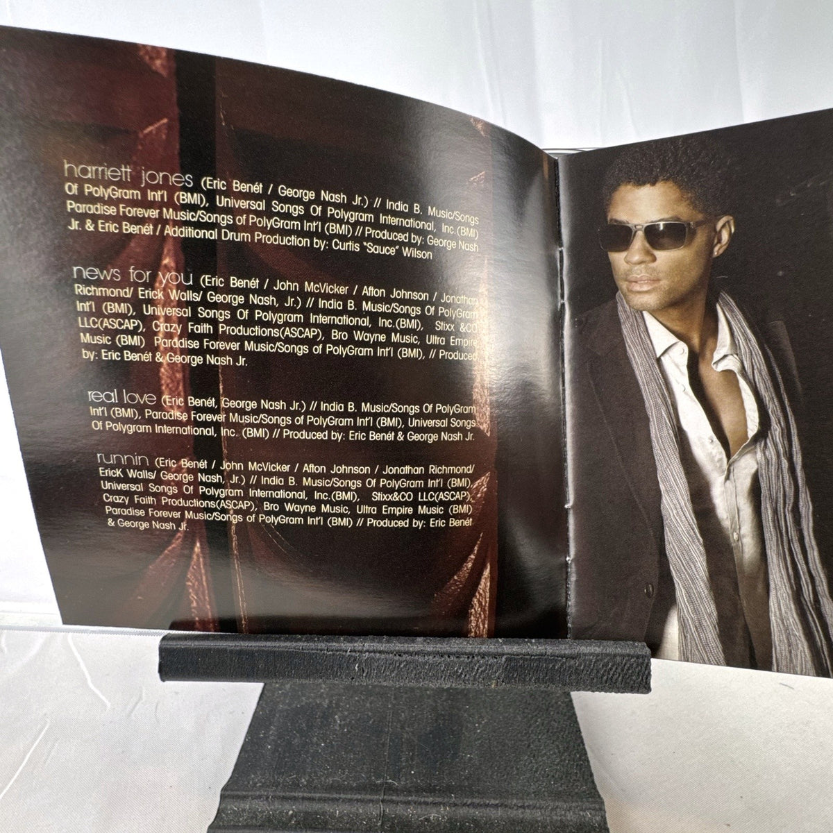 Eric Benét The One 2012 R&B CD album disc and case in very good condition