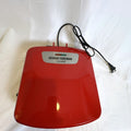 Red George Foreman 4-serving Rapid Grill and panini press with removable non-stick plates
