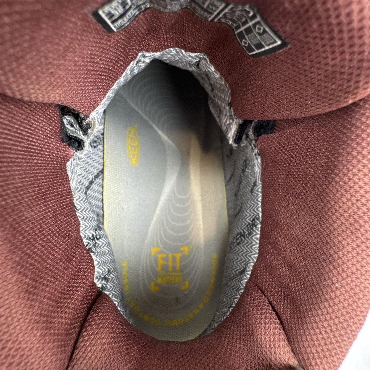 KEEN women's Terradora II Mid WP waterproof hiking boots in Dusty Olive green and rose, size 7.5