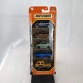 Matchbox Autobahn Express 1:64 scale diecast 5-car set in original sealed packaging