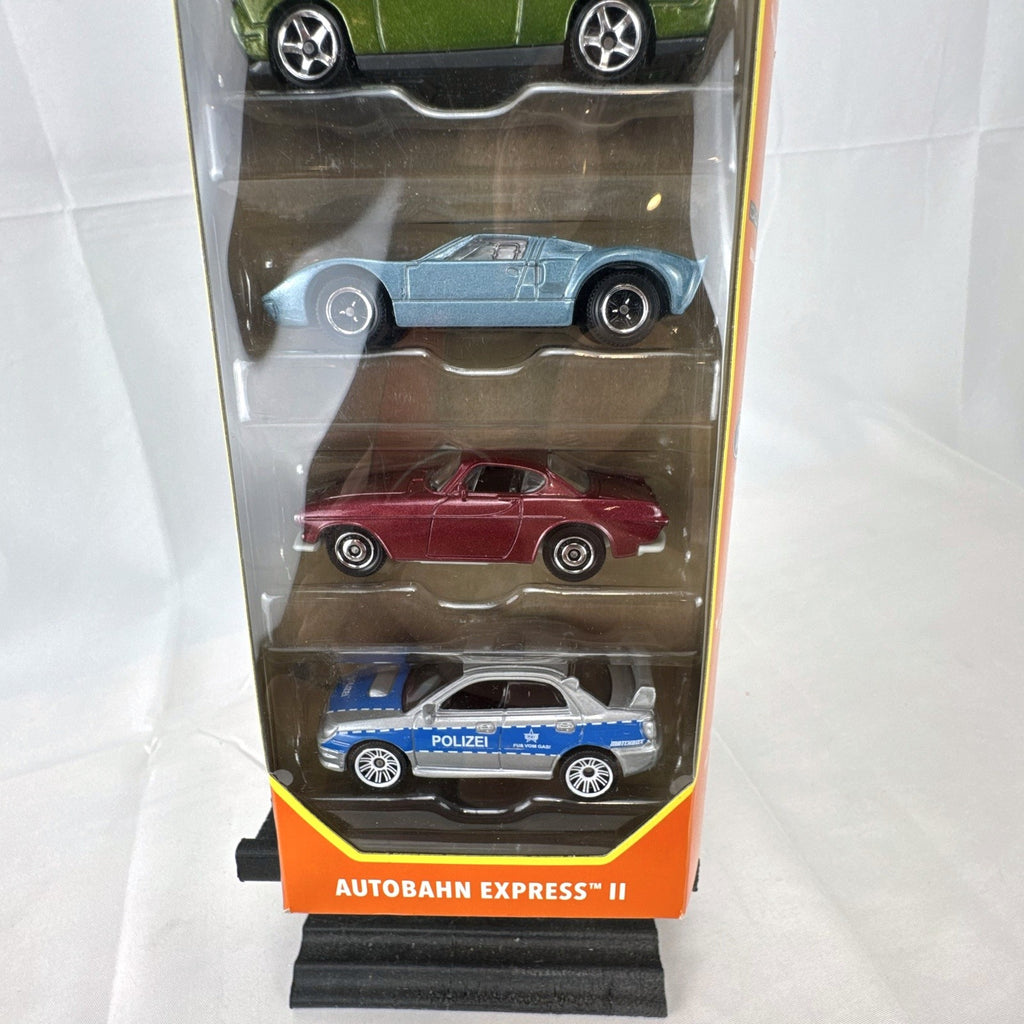 Matchbox Autobahn Express II 1:64 scale 5-car diecast set in original packaging