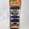 Matchbox MBX Electric Drivers 5-car 1:64 scale diecast vehicle set in original packaging