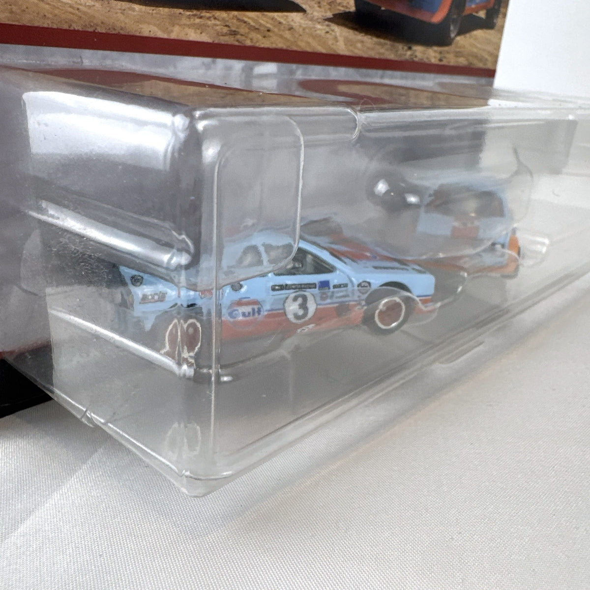 Hot Wheels Car Culture Gulf rally 2-pack with Lancia Rally 037 and Fiat 131 Abarth in original packaging