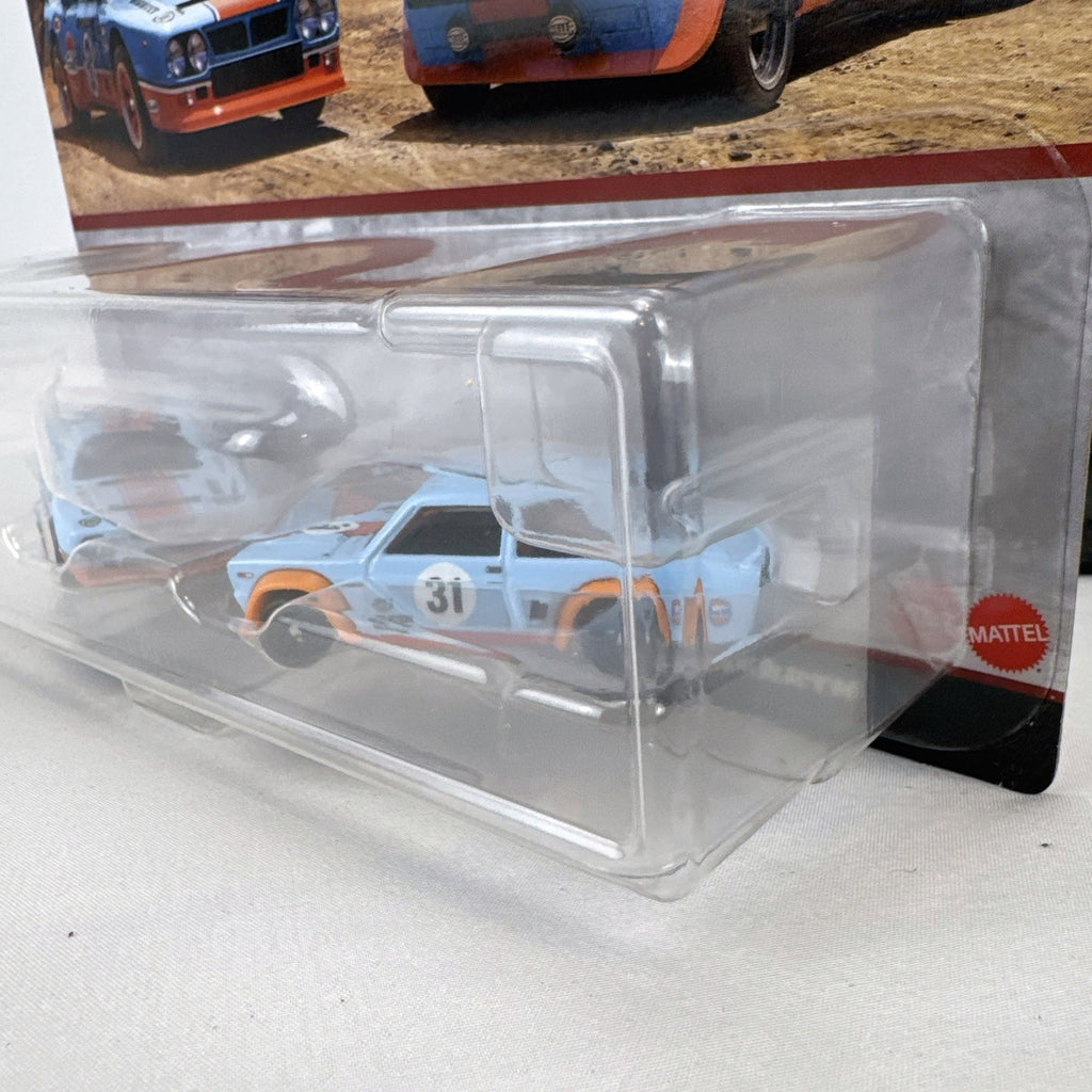 Hot Wheels Car Culture Gulf rally 2-pack with Lancia Rally 037 and Fiat 131 Abarth in original packaging