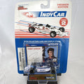 Racing Champions 1:64 diecast Robby Gordon #5 Valvoline IndyCar in factory-sealed blister pack with display stand
